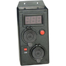 Control Box (Accessory) Volt meter - 2 x Merit type sockets - Home of 12 Volt Online