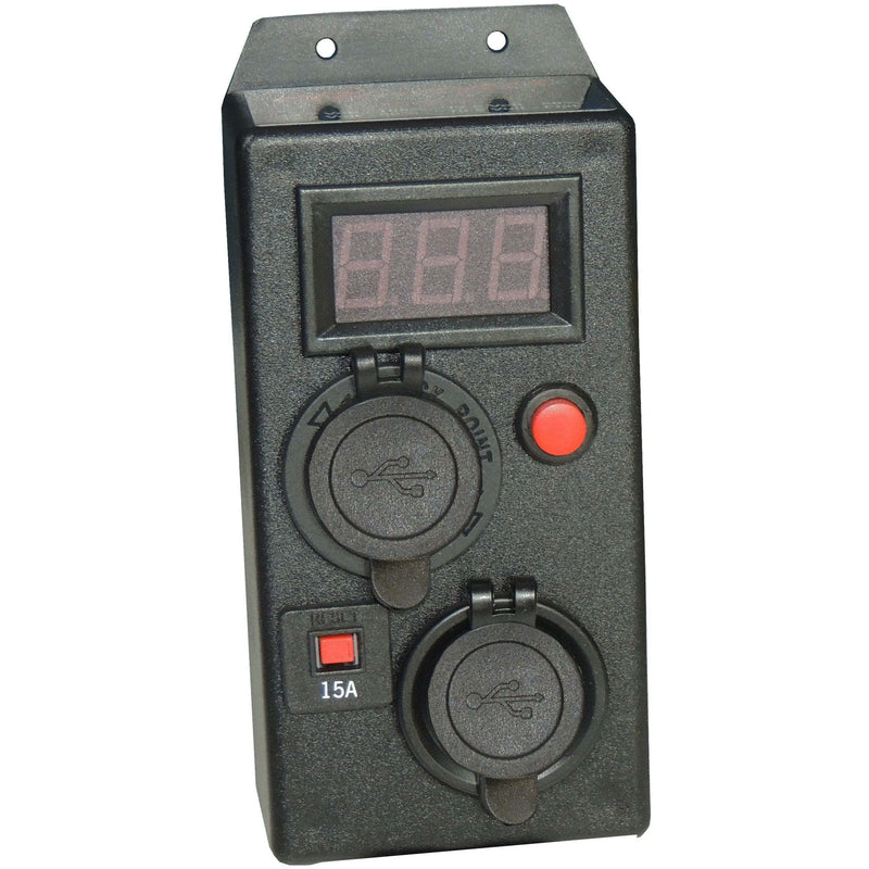 Control Box (Accessory) Volt meter - Cigarette + Merit - Home of 12 Volt Online
