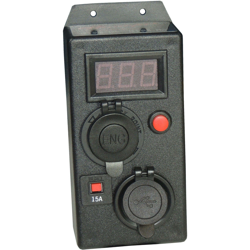 Control Box (Accessory) Volt meter - Engel + Dual USB - Home of 12 Volt Online