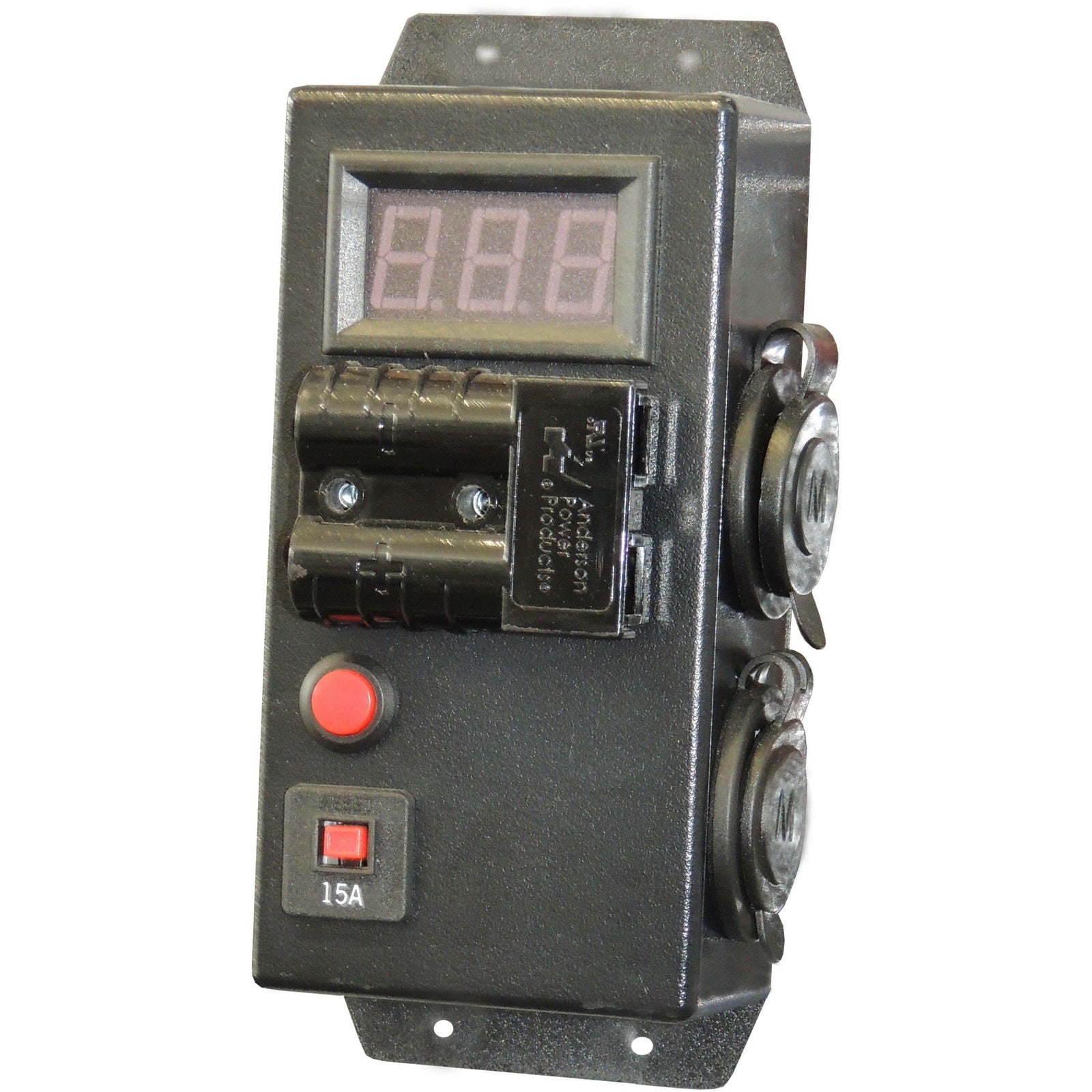12V/24V Control Box - Side Mount, 2 x Merit + Anderson