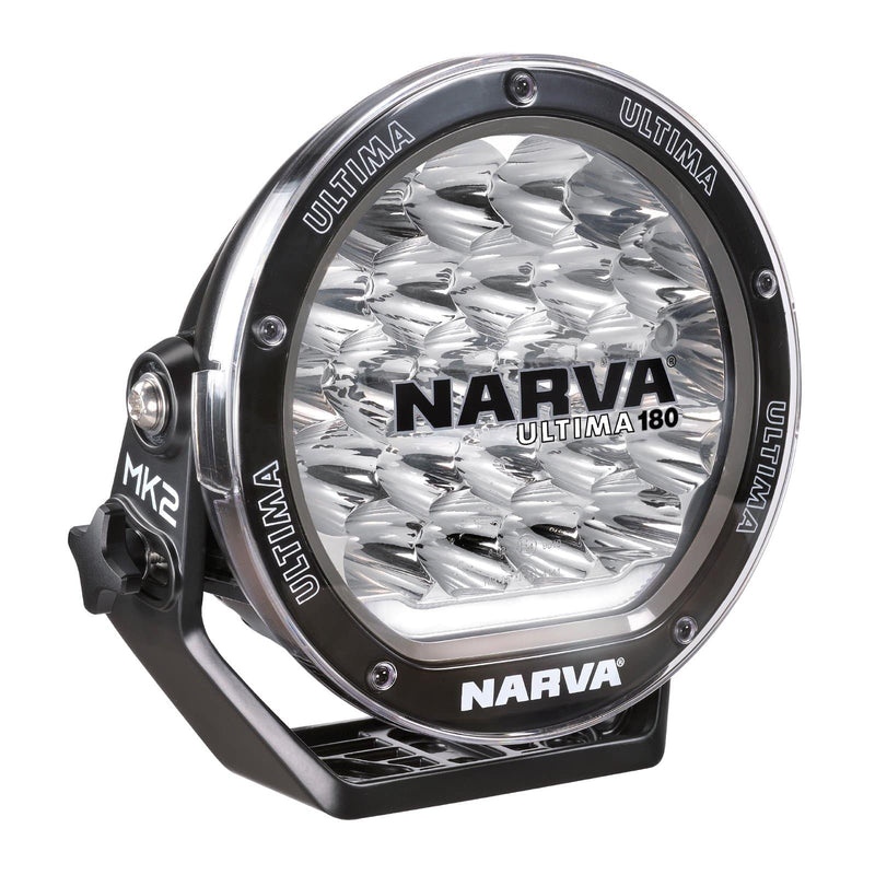 Narva ULTIMA 180 MK2 LED Driving light / Spotlight kit Black - (71732BK) - Home of 12 Volt Online