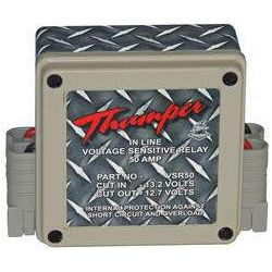 Thumper In line Dual Battery Isolator Complete kit - rated to 50Amps 12Volt - Home of 12 Volt Online