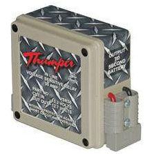 Thumper In line VSR50 Dual Battery Isolator - rated to 50Amps 12V - Home of 12 Volt Online