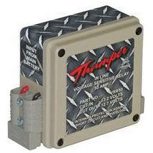 Thumper In line VSR50 Dual Battery Isolator - rated to 50Amps 12V - Home of 12 Volt Online