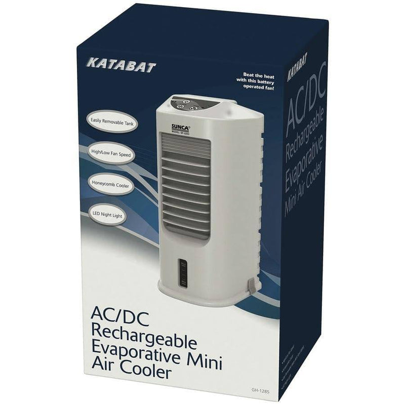 Rechargeable Mini Evaporative Cooler Fan (GH1285) - Home of 12 Volt Online