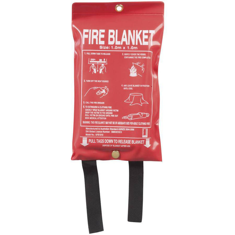 Fire Blanket 1m x 1m (GG2340) - Home of 12 Volt Online
