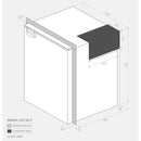 Bushman DC130-X 12 Volt / 24 Volt Upright Fridge Freezer - Home of 12 Volt Online