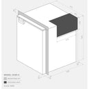 Bushman DC85-X 12 Volt / 24 Volt Upright Fridge Freezer - Home of 12 Volt Online