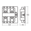 8-WAY STANDARD ATS BLADE FUSE BLOCK (54433) - Home of 12 Volt Online