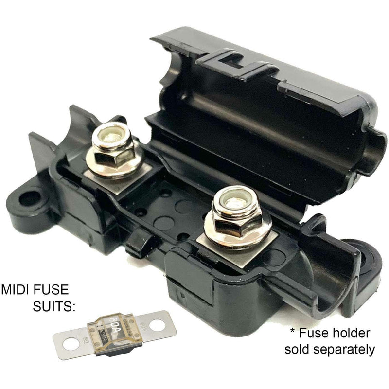 MIDI Fuse (suits MIDI or ANG/ANS Fuse Holder) - Various sizes available - Home of 12 Volt Online