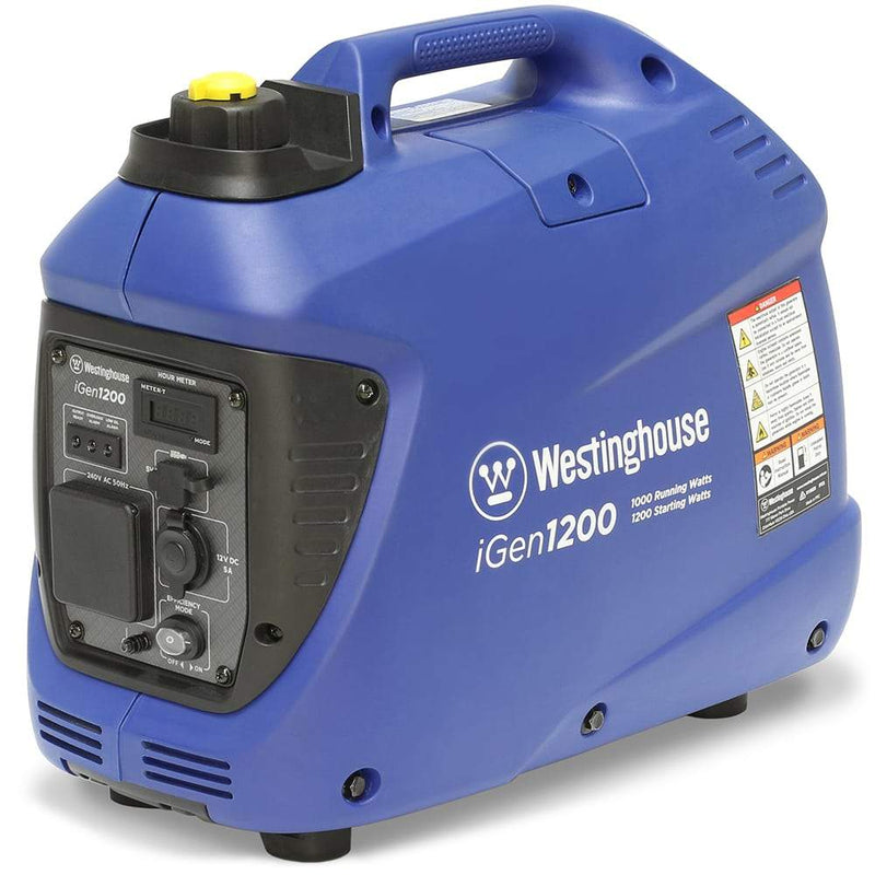 Westinghouse iGen1200 1,200 Starting Watts / 1,000 Running Watts Inverter Generator - Home of 12 Volt Online