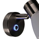 10-30 VOLT NICKLE INTERIOR LAMP DIMMING W/SWITCH 3200K  (87470) - Home of 12 Volt Online