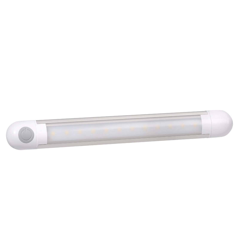 282 x 34mm High Powered L.E.D Interior Strip Lamp with Off/On Switch 12V (87532) - Home of 12 Volt Online