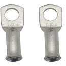 Copper lug 16mm x 8mm eyelet / ring terminal (1 x Pair) - Home of 12 Volt Online