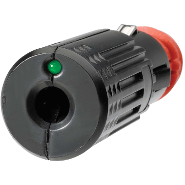 Combination Cigarette Lighter Plug/Merit Plug (82110BL) - Home of 12 Volt Online