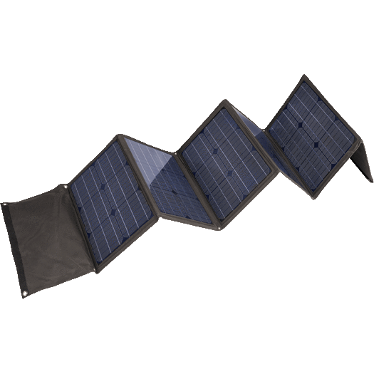 Projecta 120 watt portable Folding solar Panel - fitted with Anderson connectors - Home of 12 Volt Online