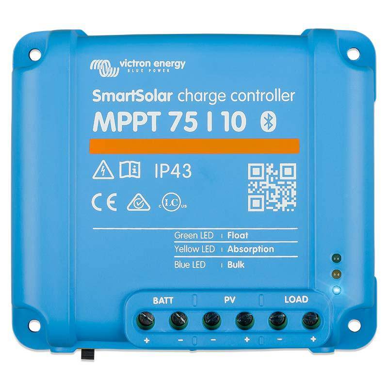 Victron SmartSolar MPPT 75/10 Bluetooth Solar Controller 10Amp (12V/24V) - Home of 12 Volt Online
