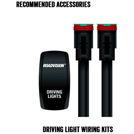 Roadvision LED Driving Light DLE Series  9"  10,200lm 6000k  (PAIR)  | RDLW1900S - Home of 12 Volt Online